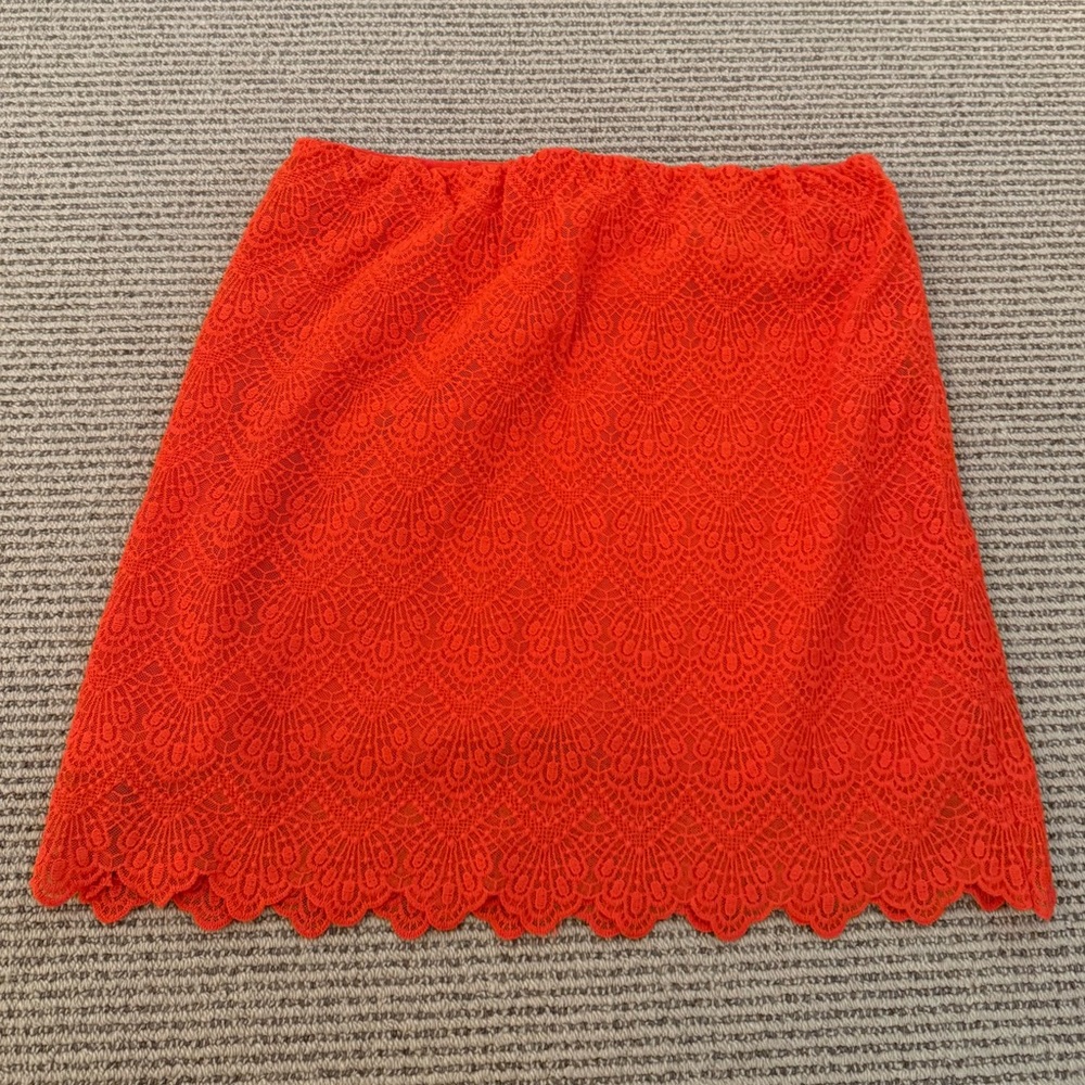 J. Crew vibrant mini skirt